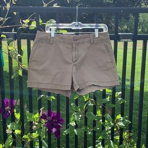 Loft khaki twill shorts Sz 6